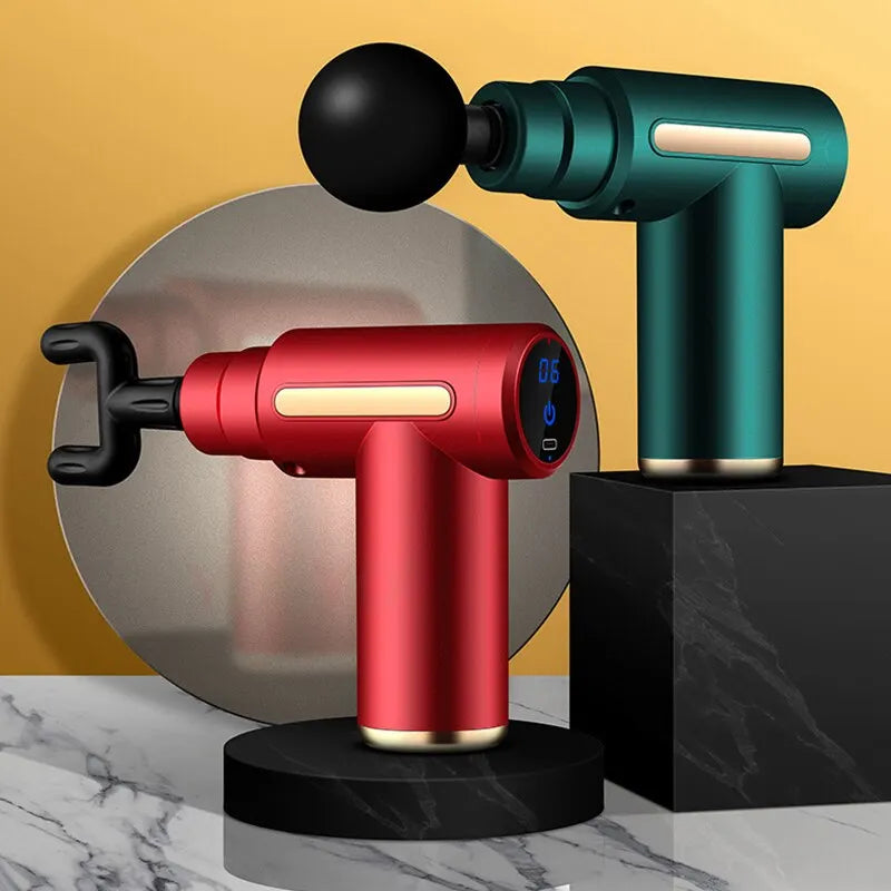Mini Muscle Massage Gun β Portable Deep Tissue Handheld Percussion Massager for Back, Neck, Shoulder & Leg Pain Relief