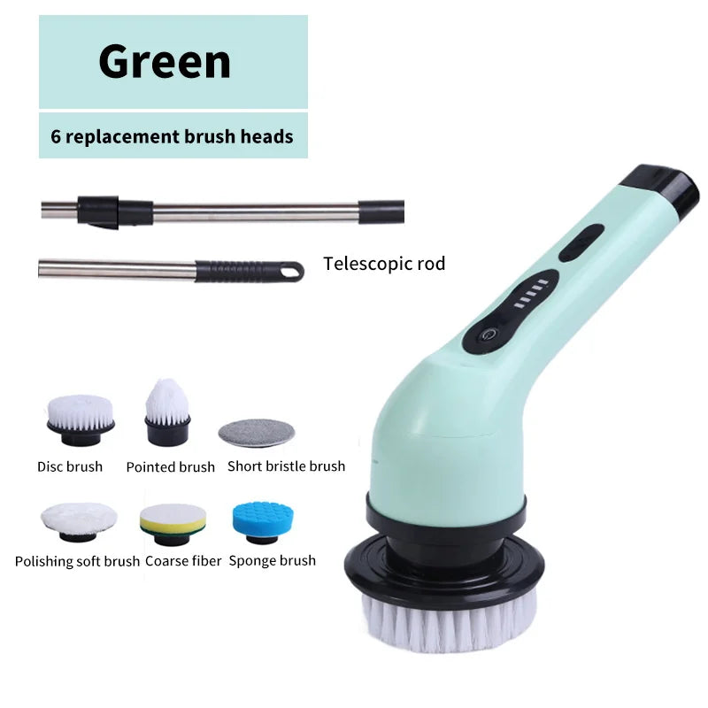 9-In-1 Electric Cleaning Brush