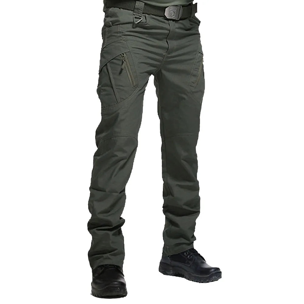 Men’s Tactical Cargo Pants – Military Camouflage Multi-Pocket Outdoor Hiking, Trekking & Workwear Joggers