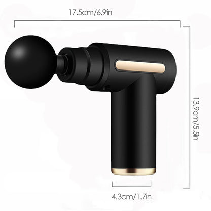 Mini Muscle Massage Gun – Portable Deep Tissue Handheld Percussion Massager for Back, Neck, Shoulder & Leg Pain Relief