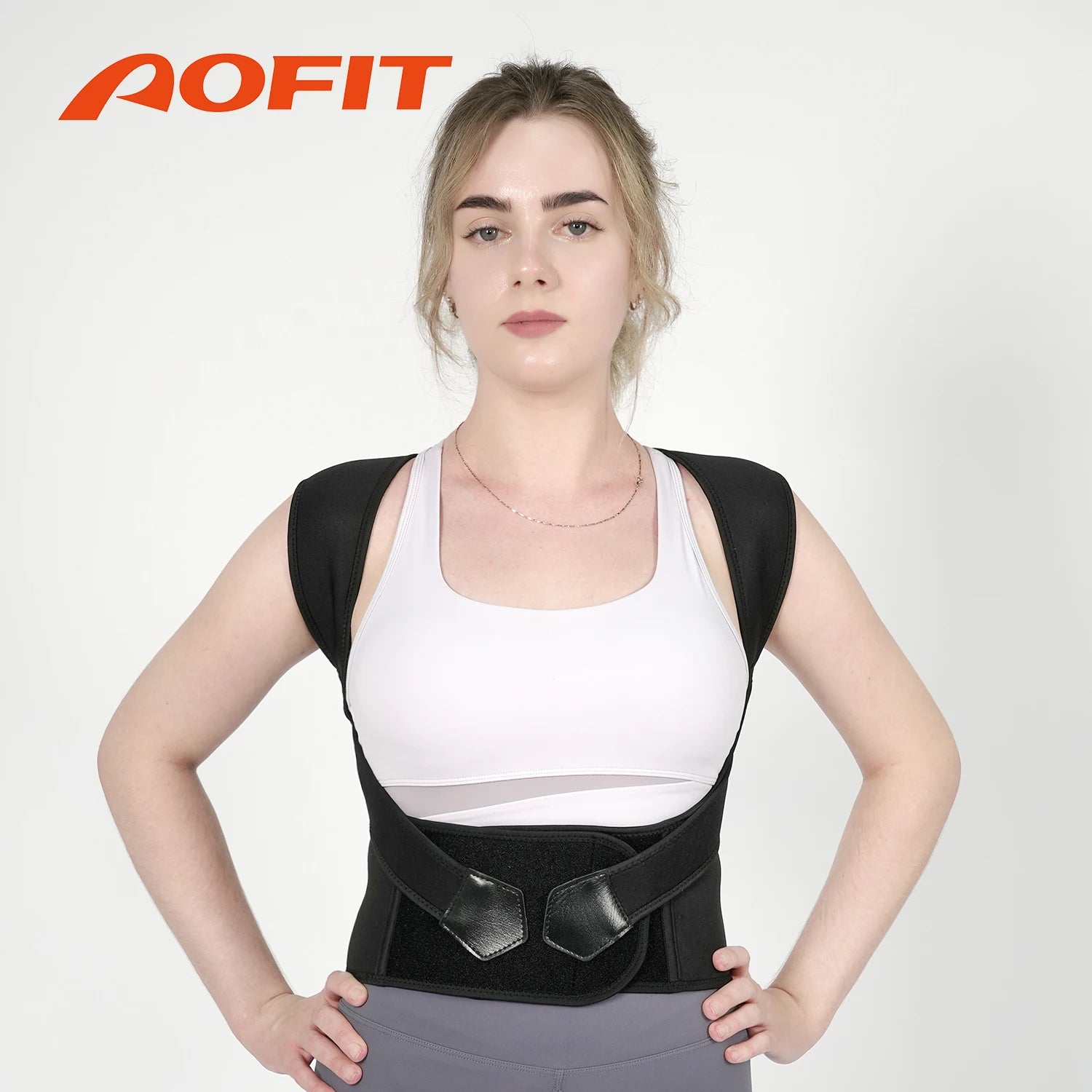 Adjustable Posture Corrector for Men & Women – Back Straightener Shoulder Brace for Upper & Middle Spine Support & Pain Relief