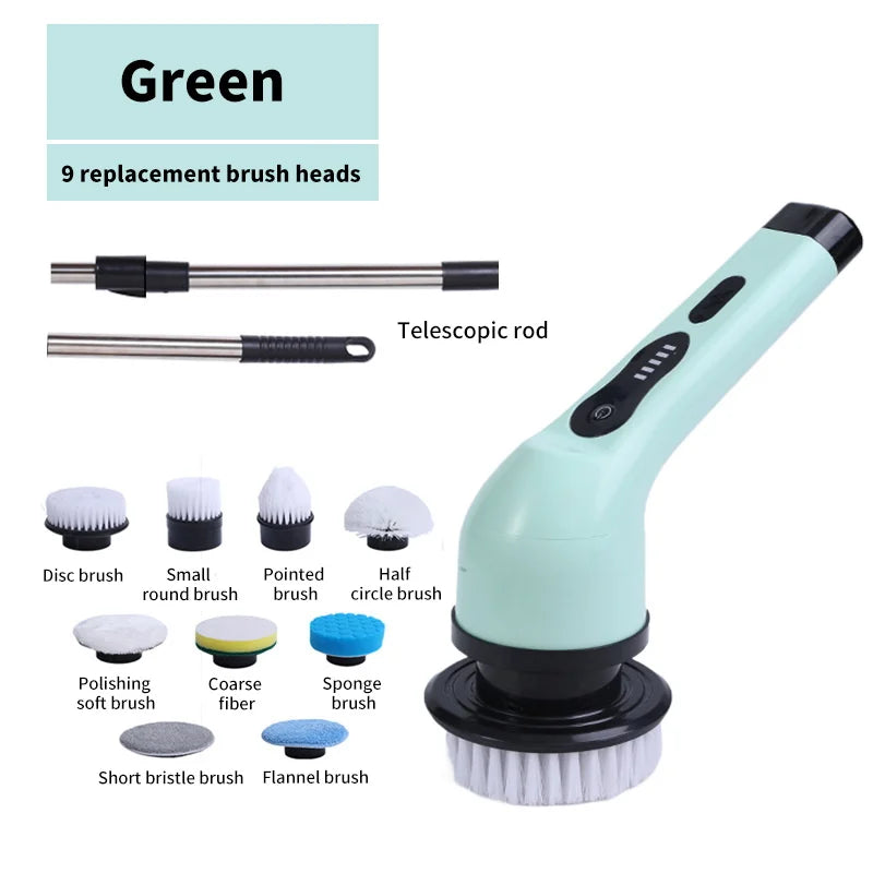 9-In-1 Electric Cleaning Brush