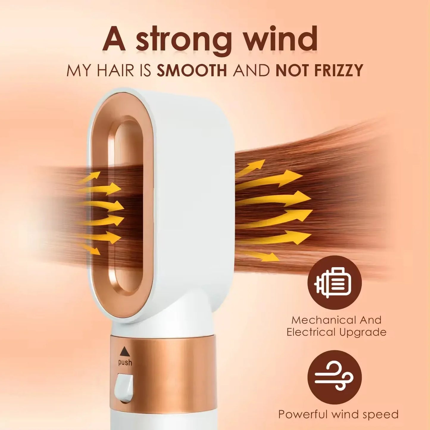 "5-in-1 Hair Dryer & Multi Styler with Curling Iron & Straightener"