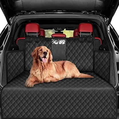 Waterproof Dog Car Seat Cover for SUV – Durable, Wear-Resistant Pet Carrier Liner, Nonslip, Portable & Easy to Install Vehicle Protector