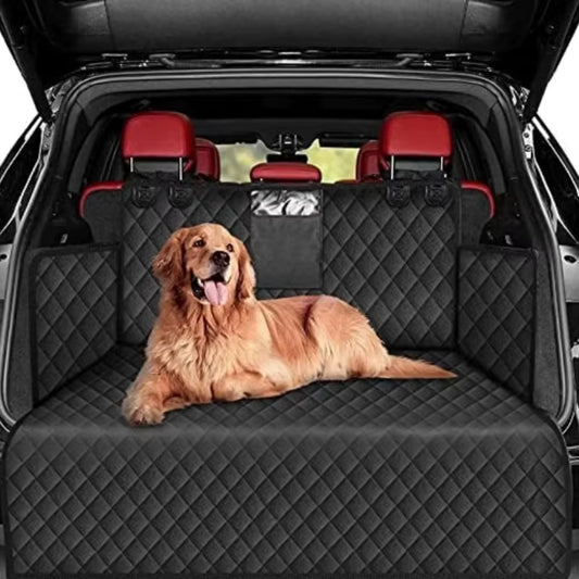 Waterproof Dog Car Seat Cover for SUV – Durable, Wear-Resistant Pet Carrier Liner, Nonslip, Portable & Easy to Install Vehicle Protector