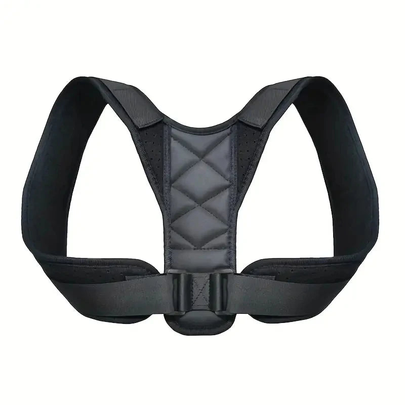 Unisex Back Posture Correction Belt – Breathable Adjustable Support Brace for Hunchback Prevention, Spine Alignment & Body Shaping