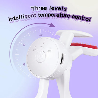 Rechargeable Heated Eyelash Curler with Intelligent Temperature Control – Long-Lasting Natural Lift & Curl