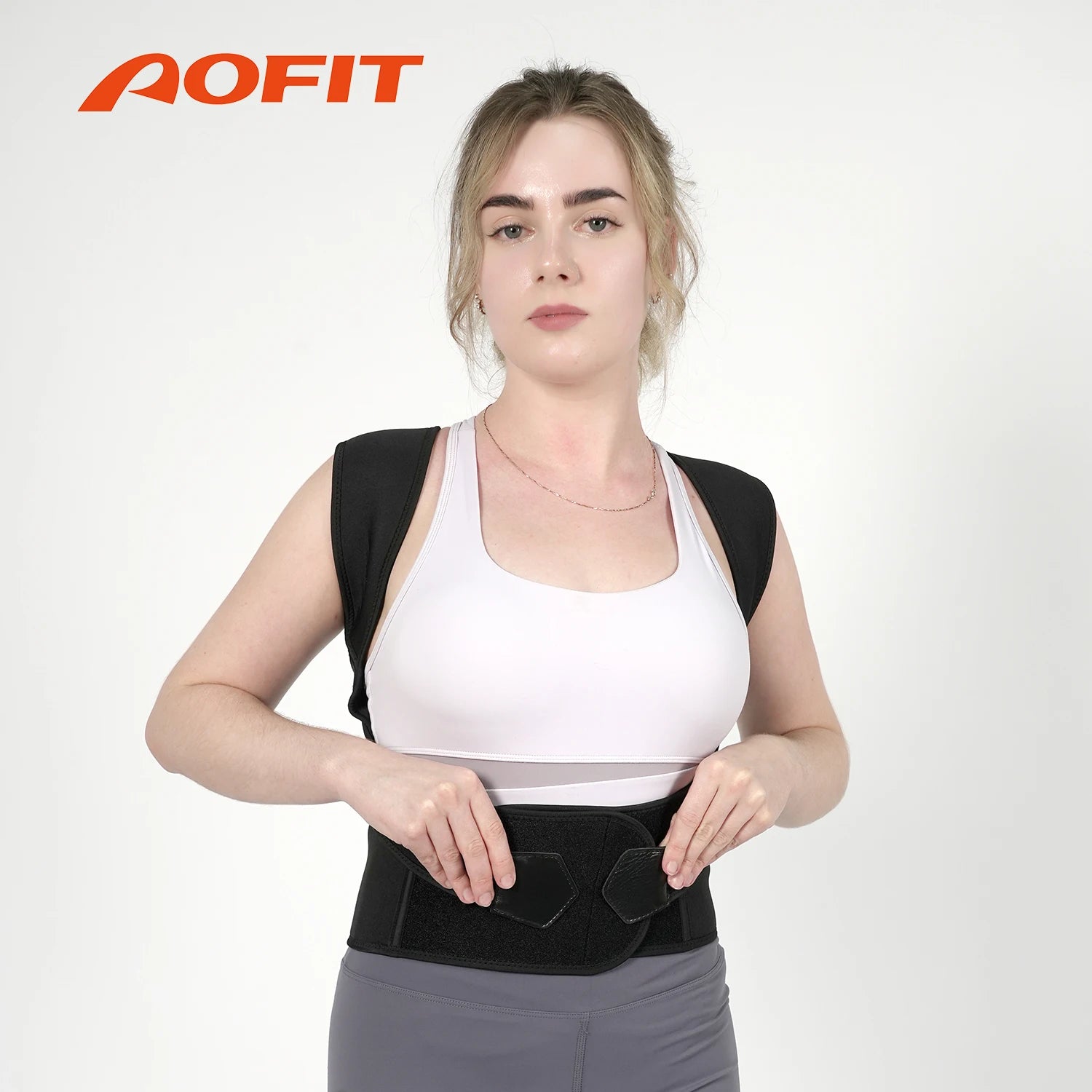 Adjustable Posture Corrector for Men & Women – Back Straightener Shoulder Brace for Upper & Middle Spine Support & Pain Relief