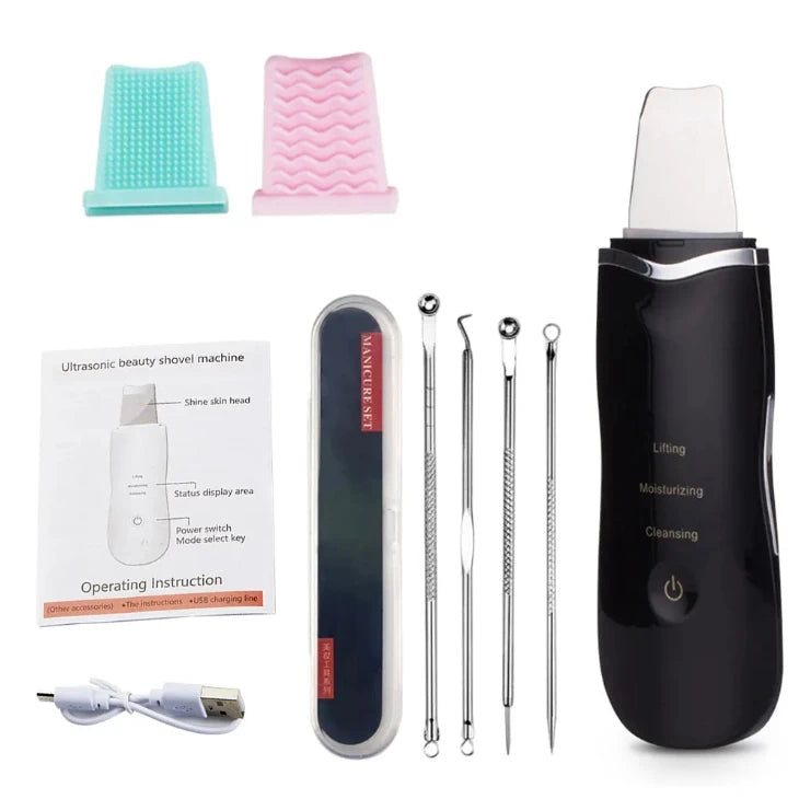 Ultrasonic Skin Scruber Spatula