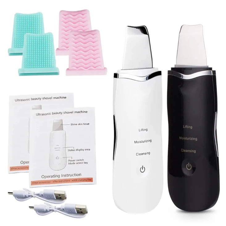 Ultrasonic Skin Scruber Spatula