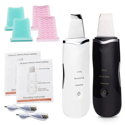 Ultrasonic Skin Scruber Spatula