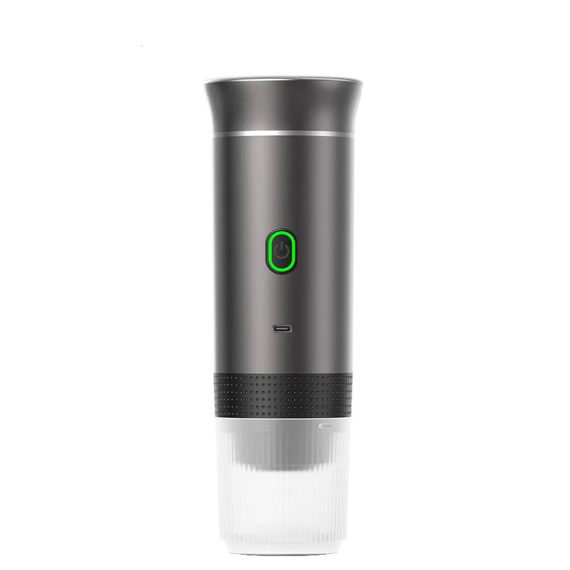 Portable Electric Espresso Coffee Maker – 3-in-1 Capsule & Ground Coffee Machine for Car, Home & Camping Travel"