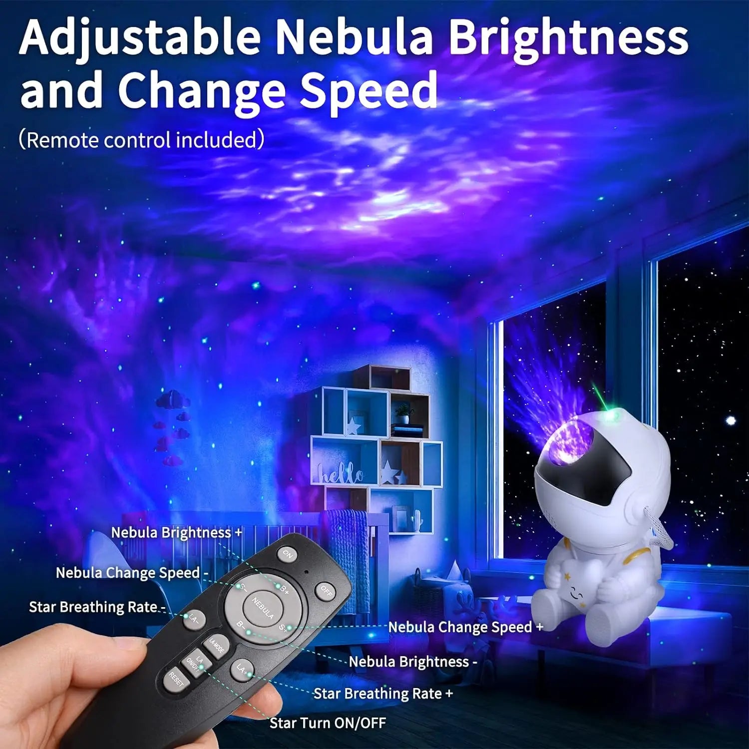 Led Galaxy Projector(app controlled)