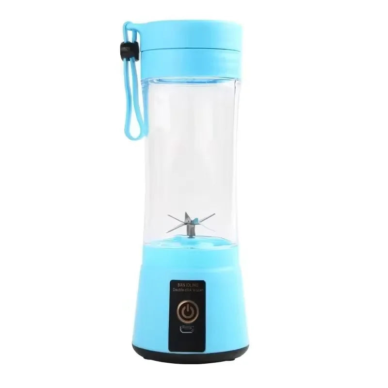 Portable Cordless Mini Blender – 380ml USB Rechargeable Smoothie & Shake Maker, Personal Travel Blender Cup for Home, Gym & Office