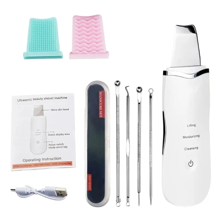 Ultrasonic Skin Scruber Spatula