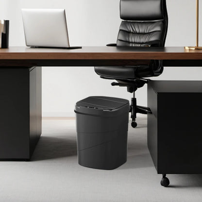 Smart Sensor Touchless Trash Can – Automatic Closing Waste Bin, Battery Powered for Kitchen, Bathroom, Office & Home