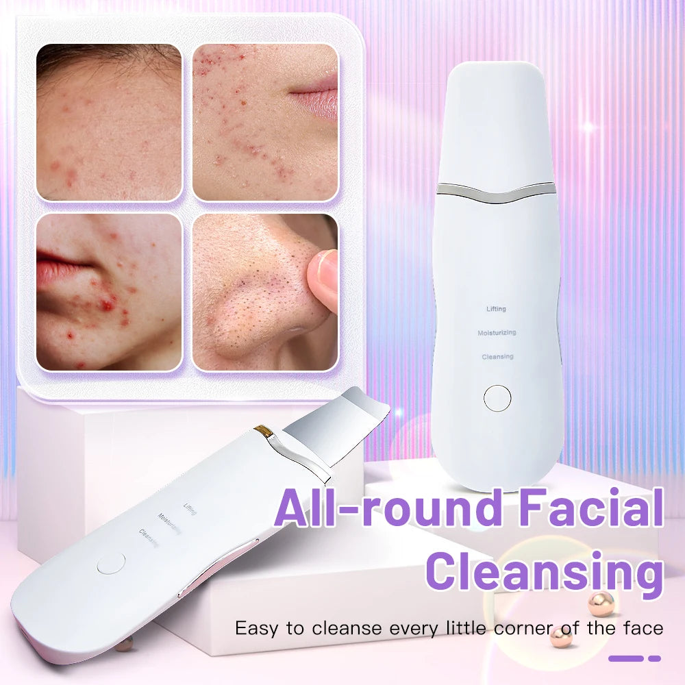 Ultrasonic Skin Scruber Spatula