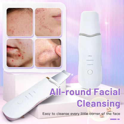 Ultrasonic Skin Scruber Spatula