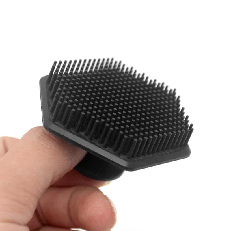 Men’s Silicone Facial Cleansing Brush – Deep Clean Face Scrubber & Shaving Massage Brush for Pore Cleaning & Skin Care