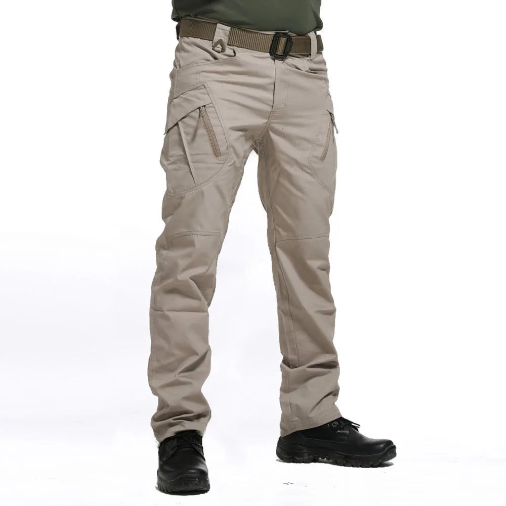 Men’s Tactical Cargo Pants – Military Camouflage Multi-Pocket Outdoor Hiking, Trekking & Workwear Joggers