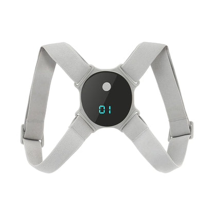 Smart LCD Posture Corrector Belt – Adjustable Back Support Shoulder Strap with Reminder Device for Spine Alignment & Eye Protection