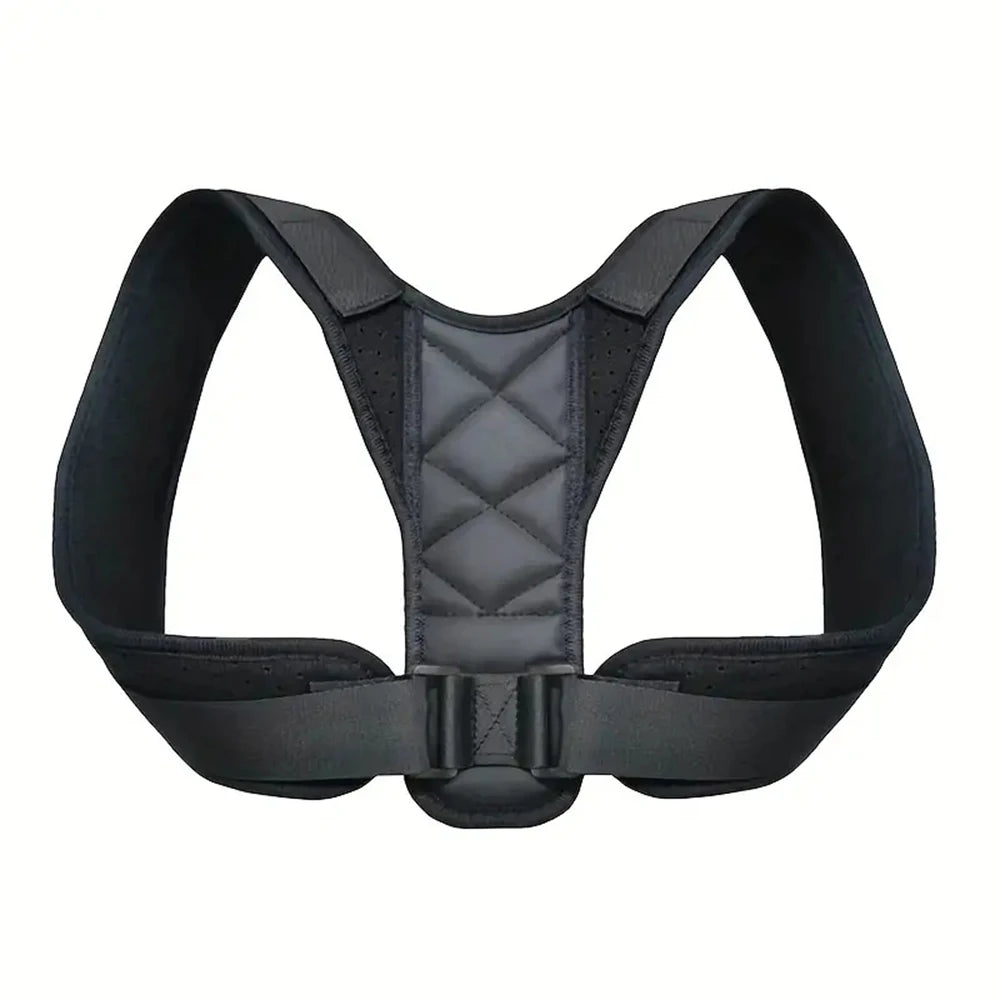 Unisex Back Posture Correction Belt – Breathable Adjustable Support Brace for Hunchback Prevention, Spine Alignment & Body Shaping