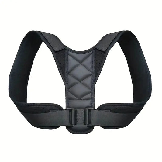 Unisex Back Posture Correction Belt – Breathable Adjustable Support Brace for Hunchback Prevention, Spine Alignment & Body Shaping